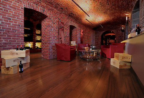 African Mahogany-Terracotta [Wine tasting area]