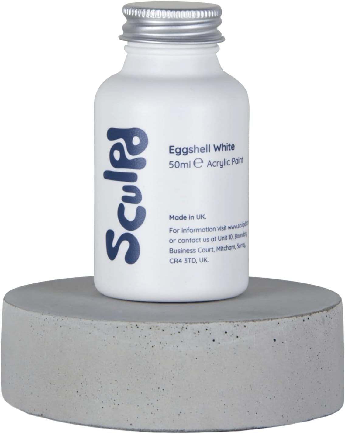 Sculpd Acrylic Eggshell White Paint