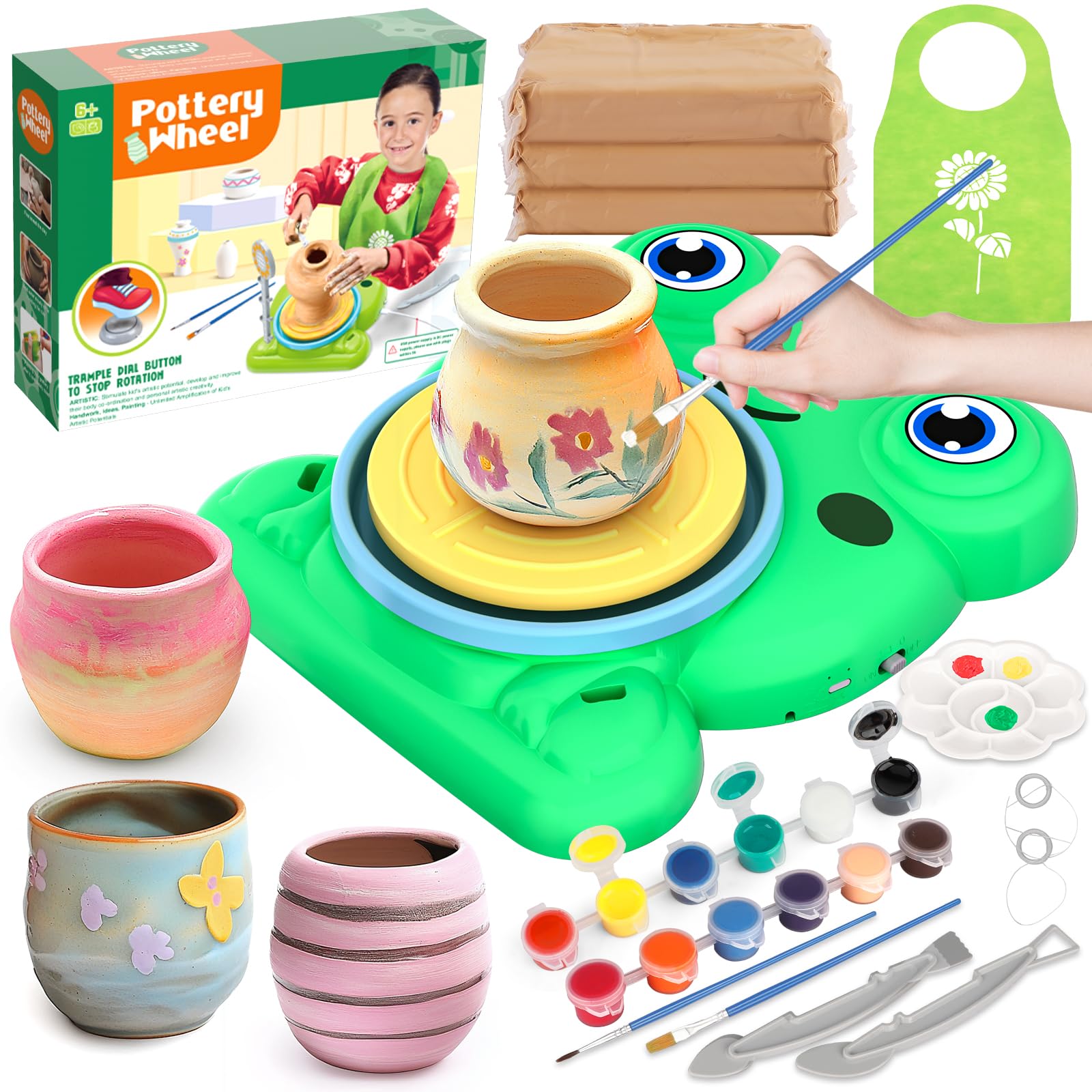 Pottery Wheel Kids Complete Painting