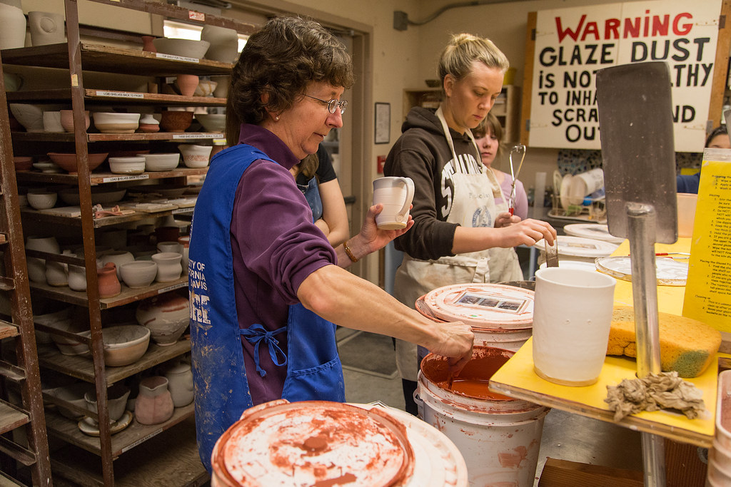 Ceramics Wheelthrowing Winter 2015