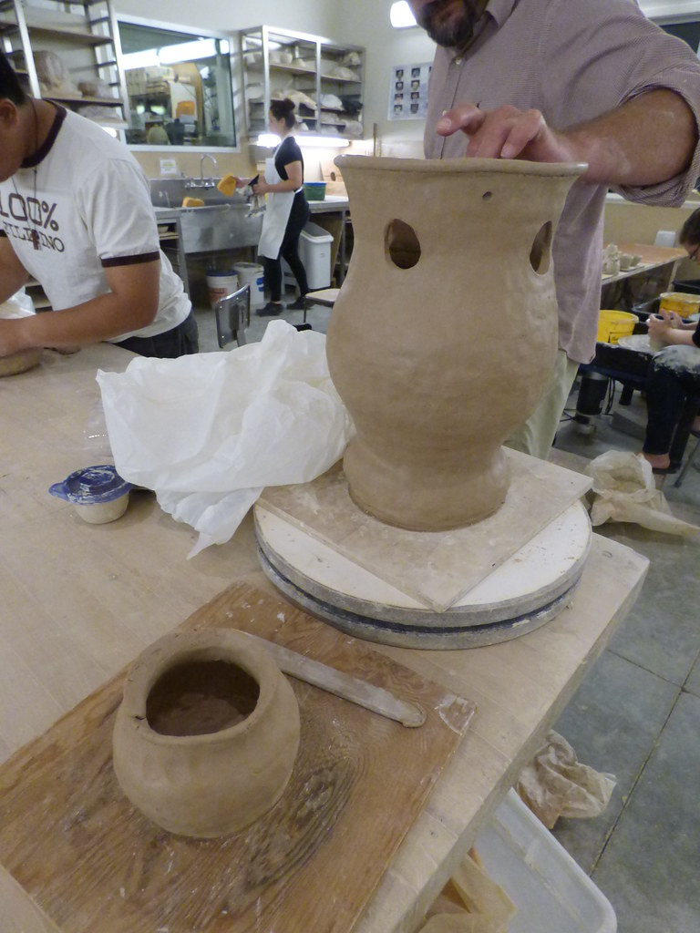 My Handbuilt Ceramic Projects Tonight