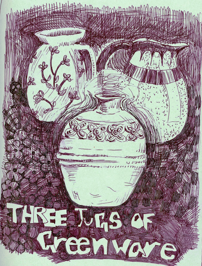 Three Jugs of Greenware