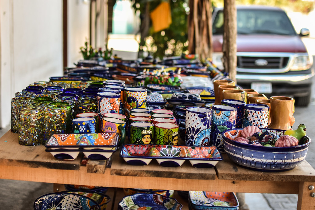 Mexican market ceramics
