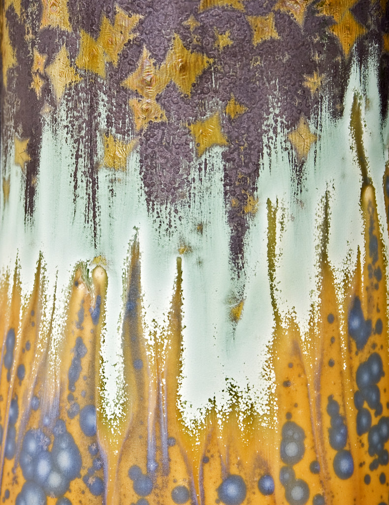 Bulldog Pottery- glaze detail