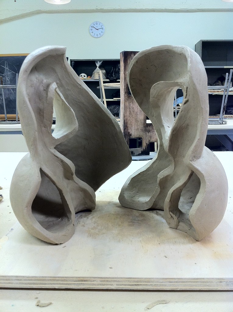 Klein Split before kiln firing