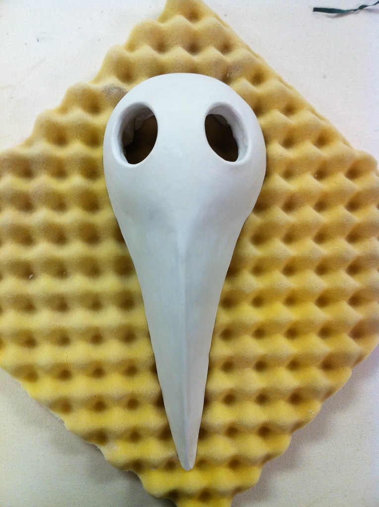 Sachiel Mask after kiln firing