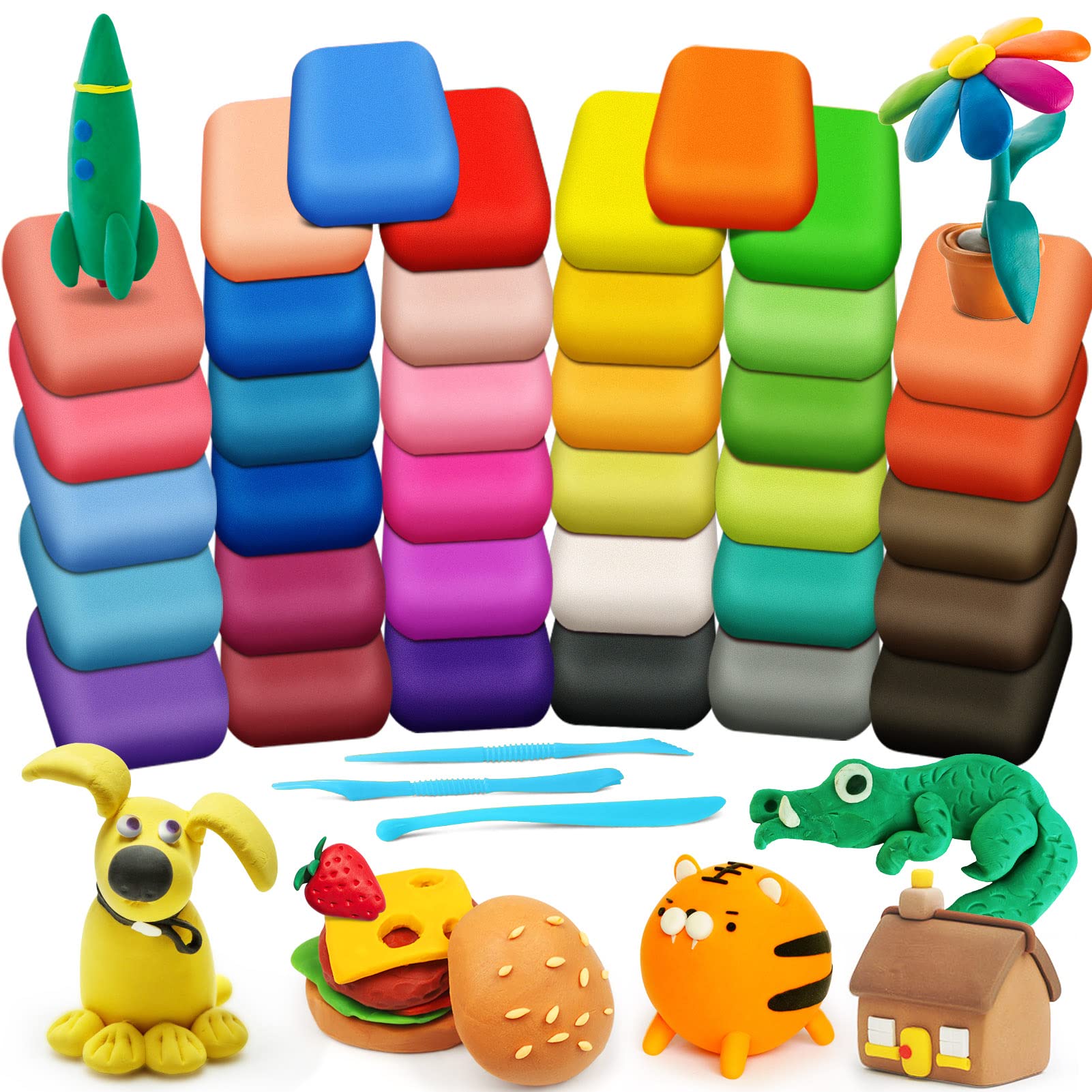 Magic Clay Colors Modeling Tools