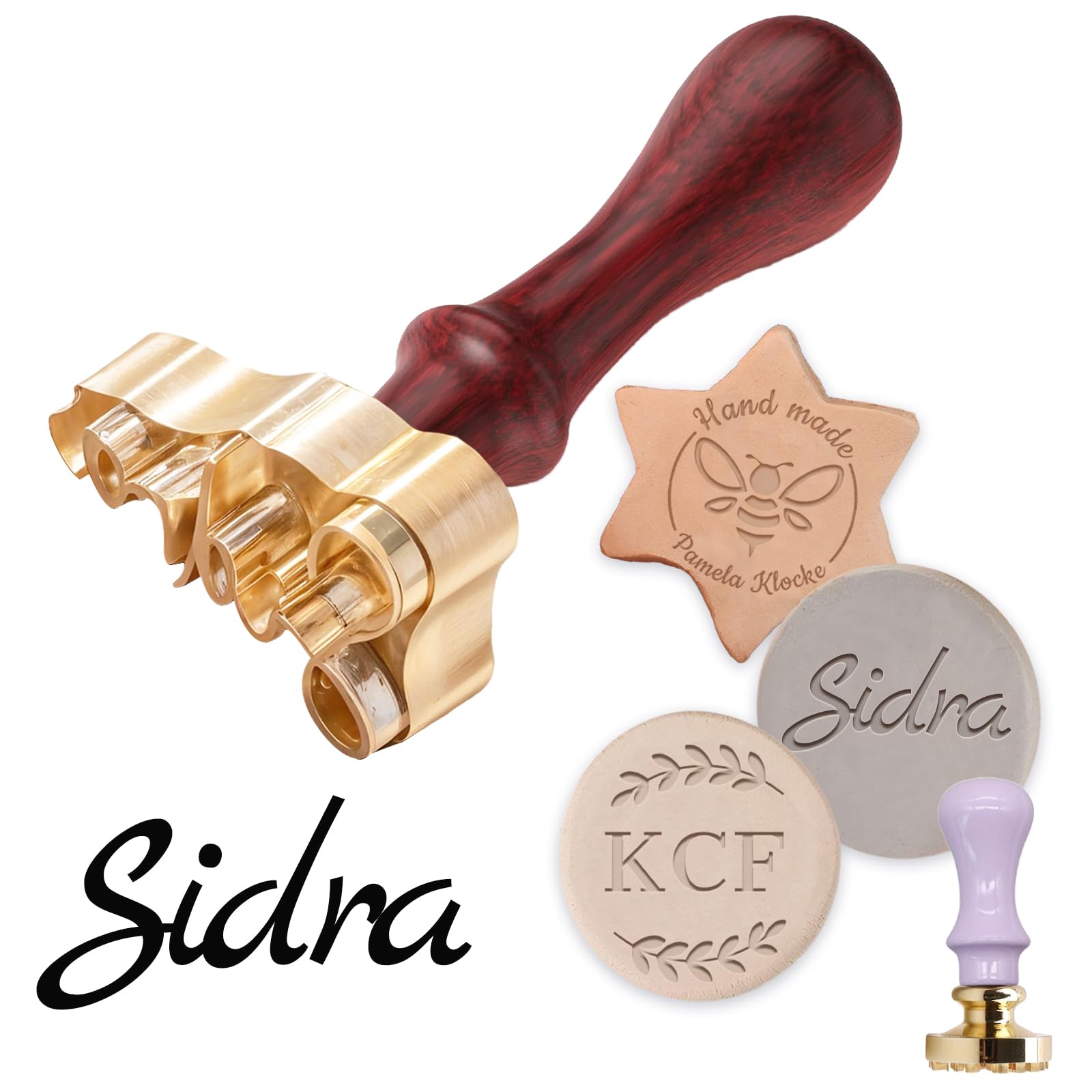 HJX Custom Pottery Stamp Clay