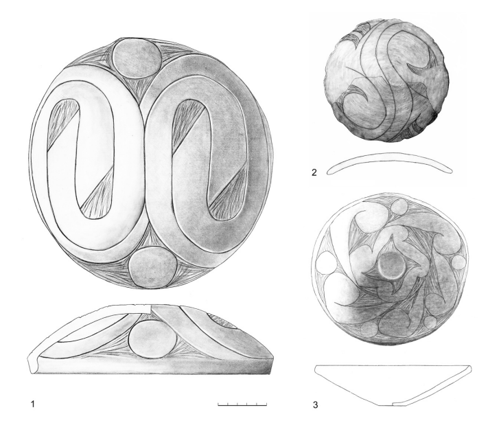 Ceramic designs from Pietrele - Magura, Romania 2