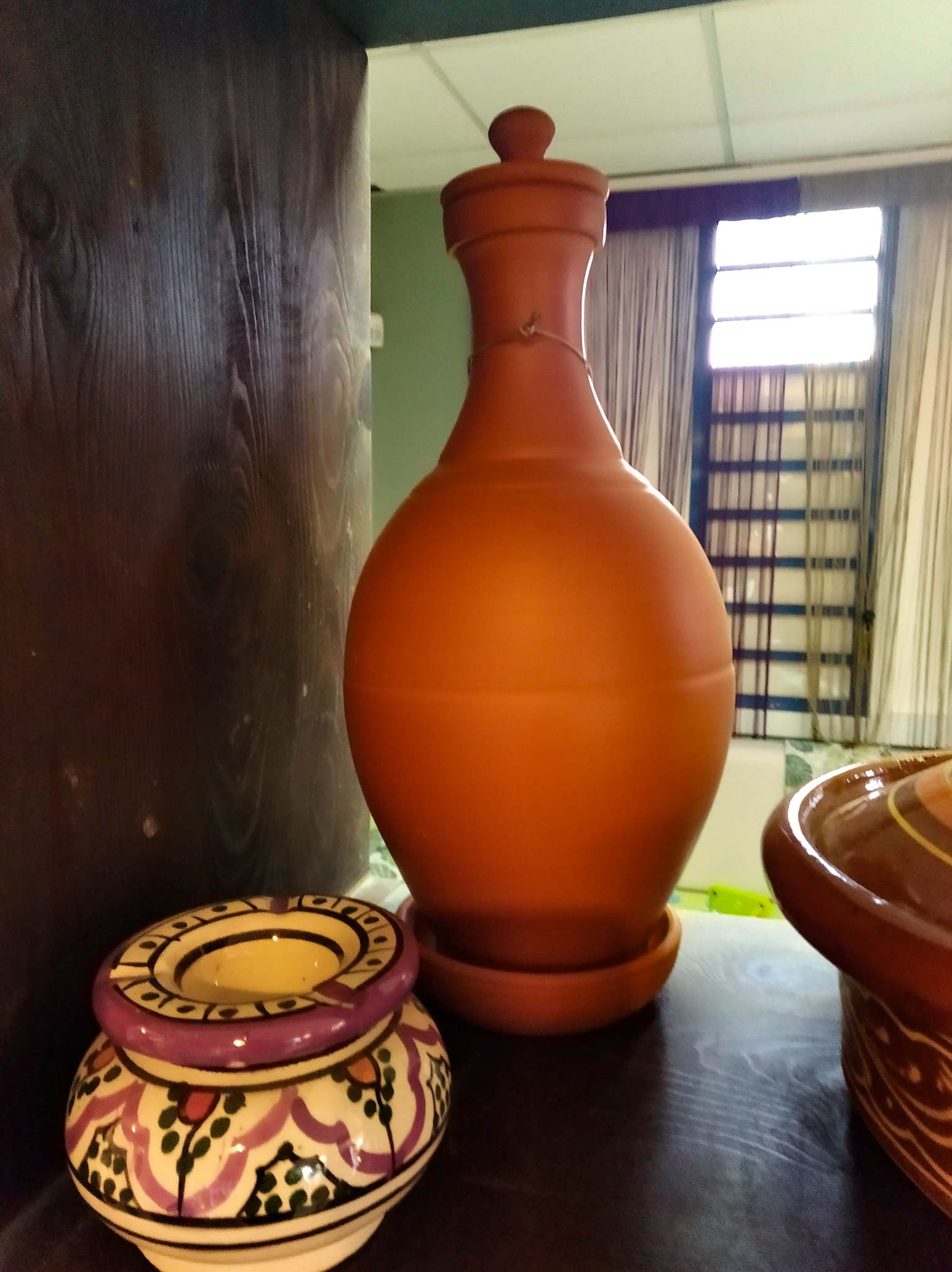 Terracotta container